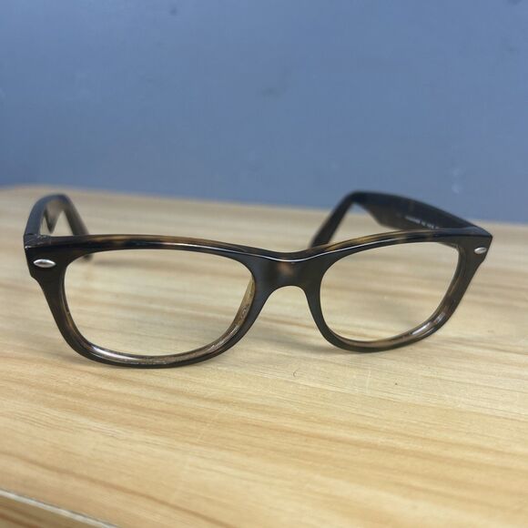 Ray-Ban RB2132 New Wayfarer 902 52 18 3N Brown Sunglasses - Picture 2 of 9